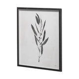 Botanical Study I by Julia Purinton a Hand Embellished Textured Framed Art Print Matted under Glass from Mercana - Luna Furniture