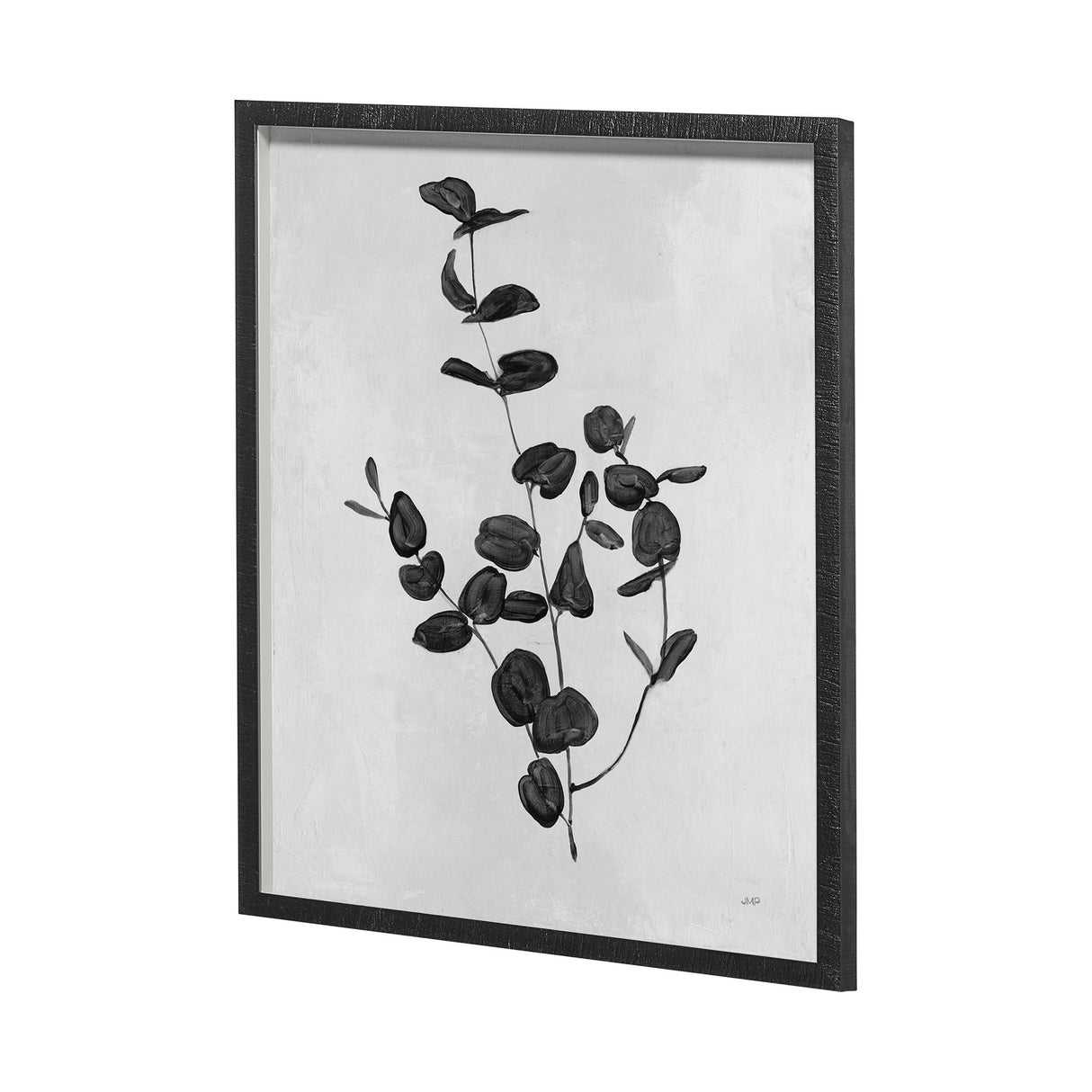Botanical Study II by Julia Purinton a Hand Embellished Textured Framed Art Print Matted under Glass from Mercana - Luna Furniture