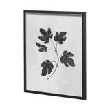Botanical Study III by Julia Purinton Hand Embellished Textured Framed Art Print Matted under Glass from Mercana - Luna Furniture