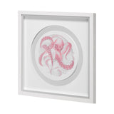Who Stole My Precious II Pink by Fiona H Hand Embellished Textured Framed Print Matted under Glass from Mercana - Luna Furniture