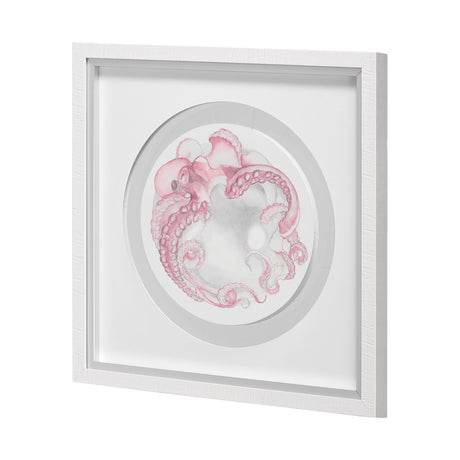Who Stole My Precious I Pink by Fiona H Hand Embellished Textured Framed Print Matted under Glass from Mercana - Luna Furniture