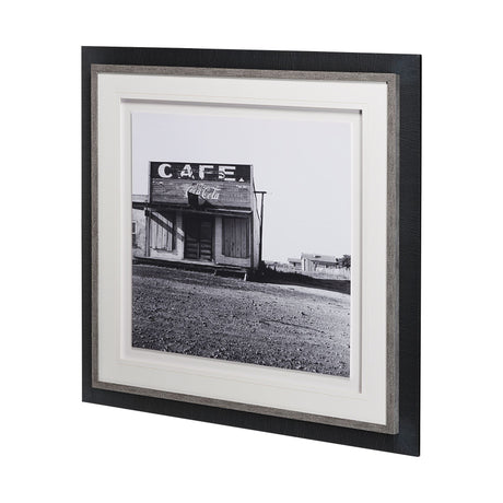 Welcome Back by The Vintage Collection Hand Embellished Textured Framed Art Photo Matted under Glass from Mercana - Luna Furniture