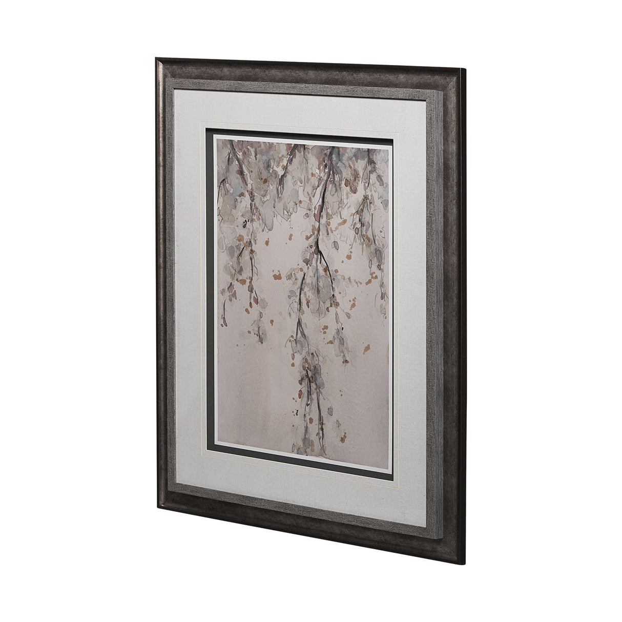 Casual Shade I by Samuel Dixon a Hand Embellished Textured Framed Art Print Matted under Glass from Mercana - Luna Furniture
