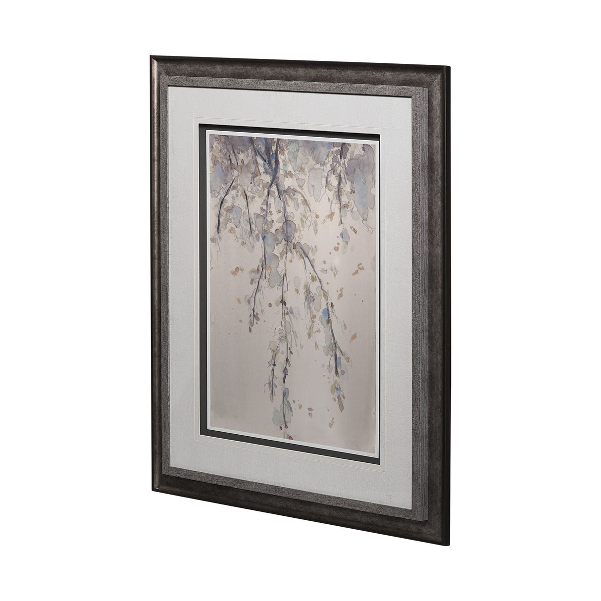Casual Shade II by Samuel Dixon a Hand Embellished Textured Framed Art Print Matted under Glass from Mercana - Luna Furniture