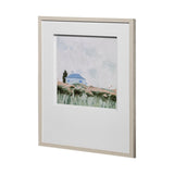 House on a Hill II by Emma Scarvey a Hand Embellished Textured Framed Art Print Matted under Glass from Mercana - Luna Furniture
