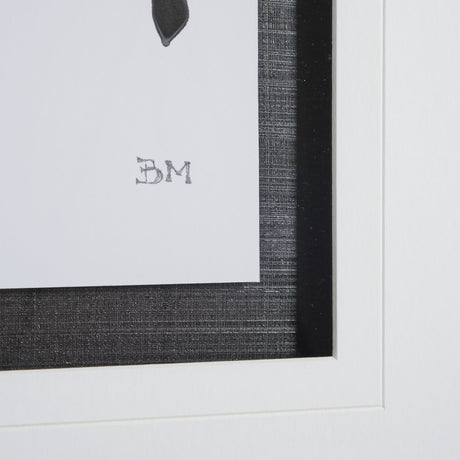 Ancient Notes I by Mercana Studio a Hand Embellished Textured Framed Art Print Matted under Glass from Mercana - Luna Furniture