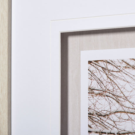 First Snow by Aledanda a Framed Photo Art Print Matted under Glass from Mercana - Luna Furniture