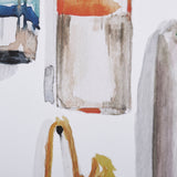 Watercolor Buoys I by Jenifer Paxton Parker a Framed Art Print Matted under Glass from Mercana - Luna Furniture