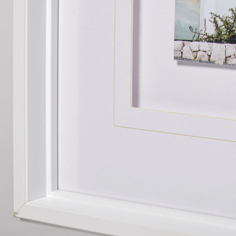 Tropical Heights-Home by Irene Suchoki a Framed Photo Art Print Matted under Glass from Mercana - Luna Furniture