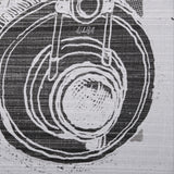 Retro Tone I by Alarm a Hand Embellished Textured Framed Art Print Matted under Glass from Mercana - Luna Furniture