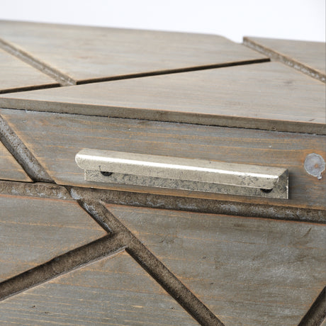 Niobe (Set of 2) 16L x 11W Gray Wooden Nesting Boxes from Mercana - Luna Furniture