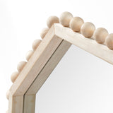Torquay 33L x 33H Natural Wood Octagon Frame Mirror from Mercana - Luna Furniture
