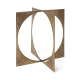 Lima II (Large) 10L x 10W Gold Geometric Decorative Object from Mercana - Luna Furniture
