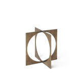 Lima I (Small) 6L x 6W Gold Geometric Decorative Object from Mercana - Luna Furniture
