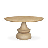 Crossman 60" Round Blonde Solid Wood & Base Dining Table from Mercana - Luna Furniture