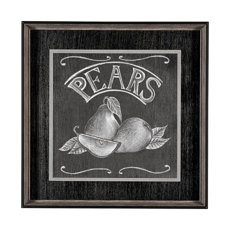 Farm Fresh Pears by Mercana Studio a Hand Embellished Textured Framed Art Print from Mercana - Luna Furniture
