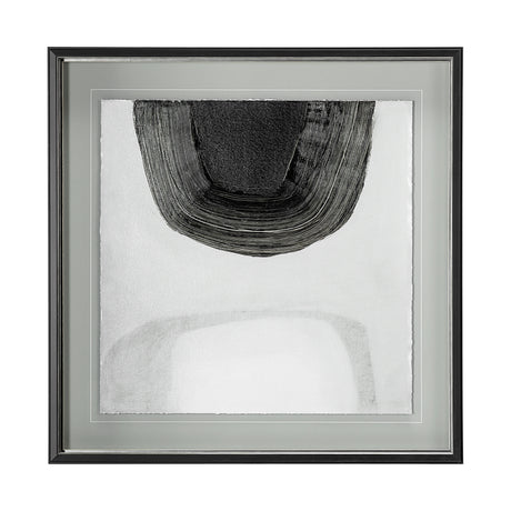 Shadows in the Dark II by Drew Sims a Hand Embellished Textured Framed Art Print Matted under Glass from Mercana - Luna Furniture