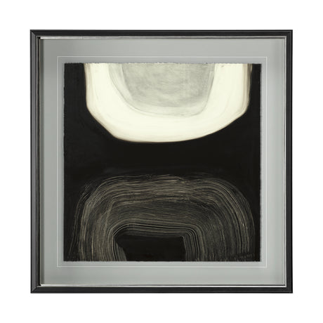 Shadows in the Dark I by Drew Sims a Hand Embellished Textured Framed Art Print Matted under Glass from Mercana - Luna Furniture