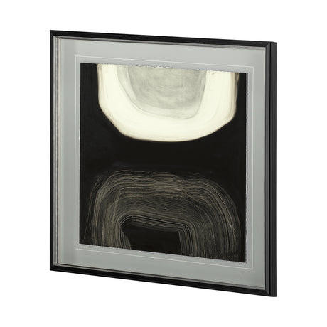 Shadows in the Dark I by Drew Sims a Hand Embellished Textured Framed Art Print Matted under Glass from Mercana - Luna Furniture