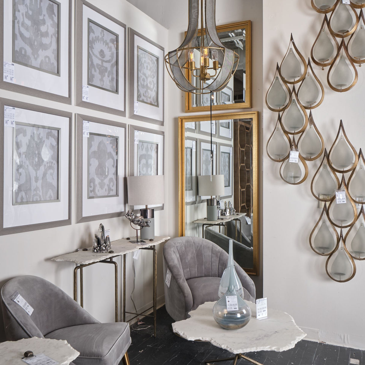 Edidon Wall Candle Holder from Mercana - Luna Furniture