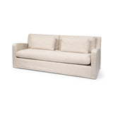 Denly II 92.5 X 38.25 X 34.5 Beige Slipcover Three Seater Sofa from Mercana - Luna Furniture