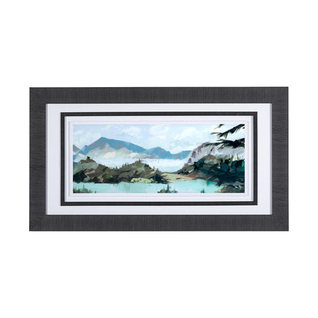 Vista II by Mercana Studio a Hand Embellished Textured Framed Art Print Matted under Glass from Mercana - Luna Furniture