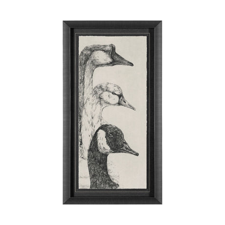 Three is a Crowd II by Mercana Studio Hand Embellished Textured Framed Art Print Matted under Glass from Mercana - Luna Furniture