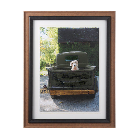 Get Out of Dodge Hunter Green by Mercana a Hand Embellished Framed Photo Art Print Matted under Glas from Mercana - Luna Furniture