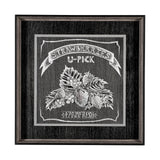 Farm Fresh Strawberries by Mercana Studio a Hand Embellished Textured Framed Art Print from Mercana - Luna Furniture