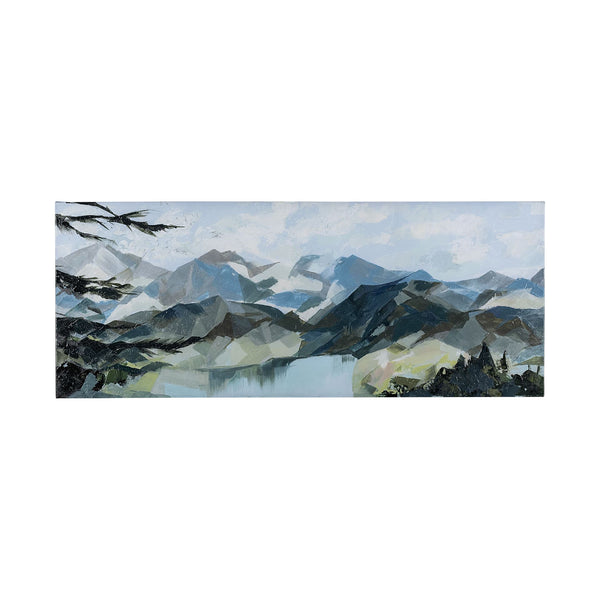 Vista I by Mercana Studio a Hand Embellished Textured Canvas