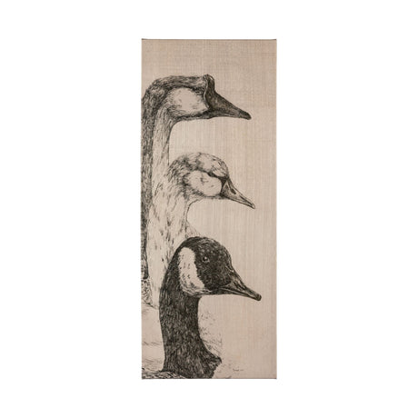 Three is a Crowd II by Mercana Studio a Hand Embellished Textured Canvas from Mercana - Luna Furniture