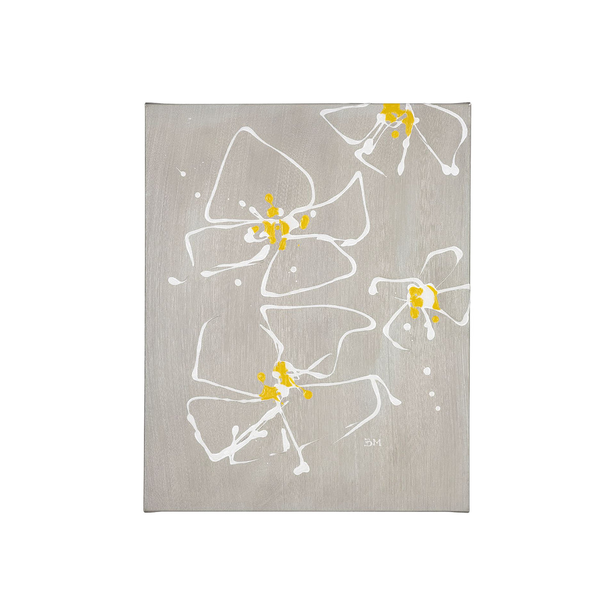 Blossom III by Mercana Studio a Hand Embellished Textured Canvas from Mercana - Luna Furniture
