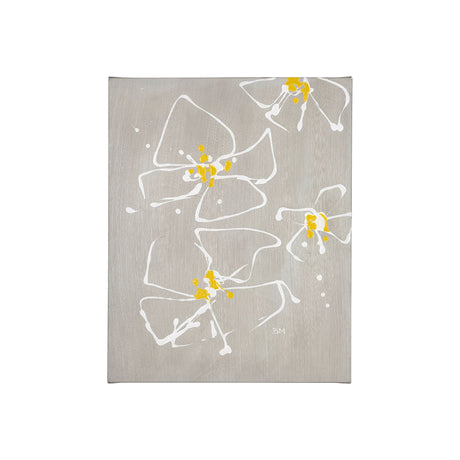 Blossom III by Mercana Studio a Hand Embellished Textured Canvas from Mercana - Luna Furniture