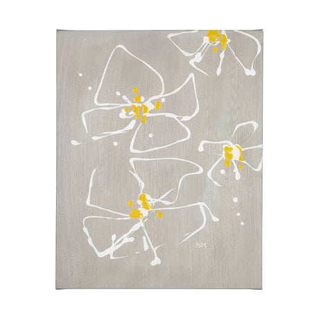Blossom III by Mercana Studio a Hand Embellished Textured Canvas from Mercana - Luna Furniture