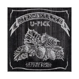 Farm Fresh Strawberries by Mercana Studio a Hand Embellished Textured Canvas from Mercana - Luna Furniture