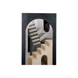 Labyrinth I Tri Color by Mercana Studio a Hand Embellished Textured Canvas from Mercana - Luna Furniture