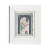 Labyrinth I Multi Color by Mercana Studio Hand Embellished Framed Art Print Matted under Glass from Mercana - Luna Furniture