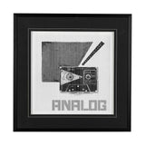Cassette Tape I by Alarm a Hand Embellished Textured Framed Art Print Matted under Glass from Mercana - Luna Furniture