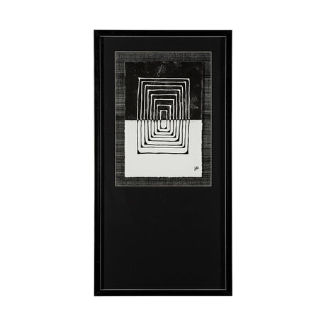Square by Studio M a handmade Original Framed Artwork under Glass from Mercana - Luna Furniture
