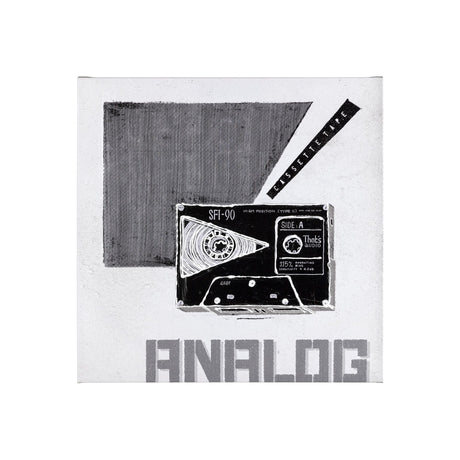 Cassette Tape I by Alarm a Hand Embellished Textured Canvas from Mercana - Luna Furniture