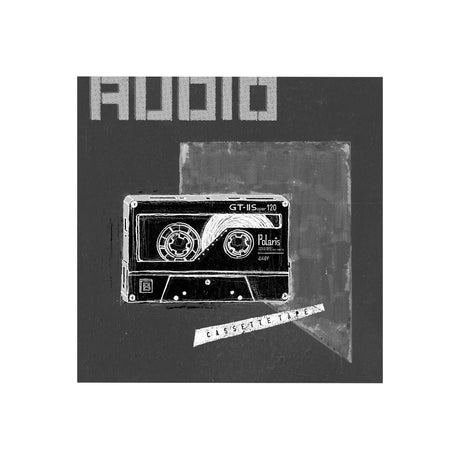 Cassette Tape II by Alarm a Hand Embellished Textured Canvas from Mercana - Luna Furniture
