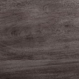 Crossman 60" Round Dark Brown/Gray Solid Wood Table Top & Base Dining Table from Mercana - Luna Furniture