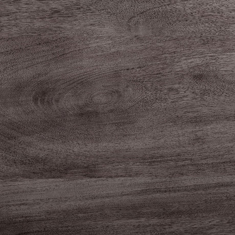 Crossman 60" Round Dark Brown/Gray Solid Wood Table Top & Base Dining Table from Mercana - Luna Furniture