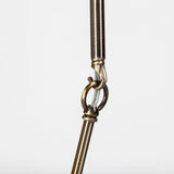 Desousa II (33.9"L x 8.8"W x 28"H) Champagne Metal Multi-Arm Three Light Chandelier from Mercana - Luna Furniture
