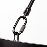 Decamp I (47.2"x36.2") Black Metal Chassis Glass Tube Twelve Light Chandelier from Mercana - Luna Furniture