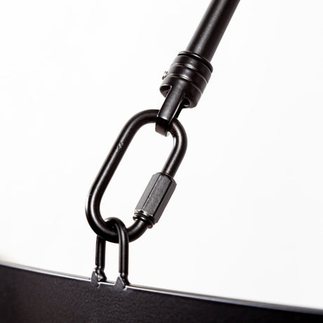 Decamp I (47.2"x36.2") Black Metal Chassis Glass Tube Twelve Light Chandelier from Mercana - Luna Furniture