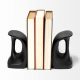 Last Cobbler's (Set of 2) 8L x 6W Black Shoemaker Tool Bookends from Mercana - Luna Furniture