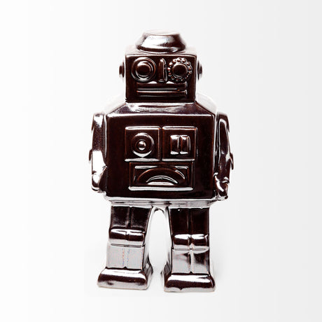Robby 4L x 3W Bronze Polished Robot from Mercana - Luna Furniture