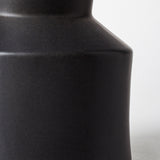 Laforge Black Ceramic Vase from Mercana - Luna Furniture