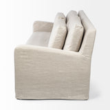 Denly II 92.5 X 38.25 X 34.5 Beige Slipcover Three Seater Sofa from Mercana - Luna Furniture